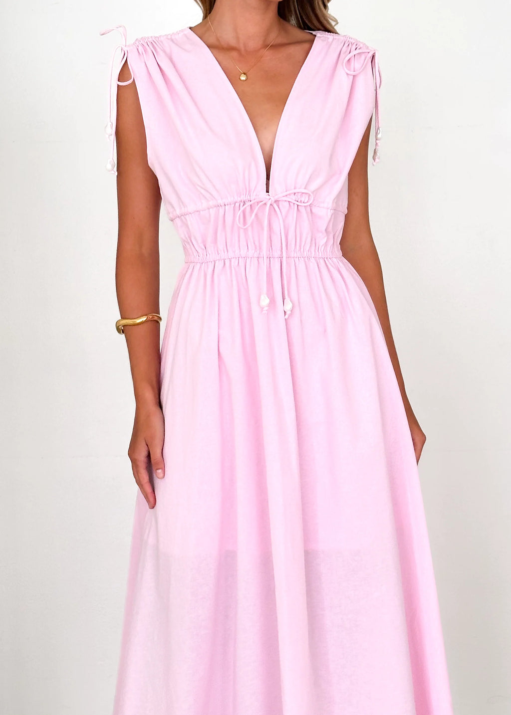 Genovia Maxi Dress - Pink