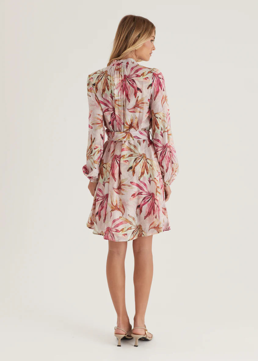 Micha Dress - Plum Floral