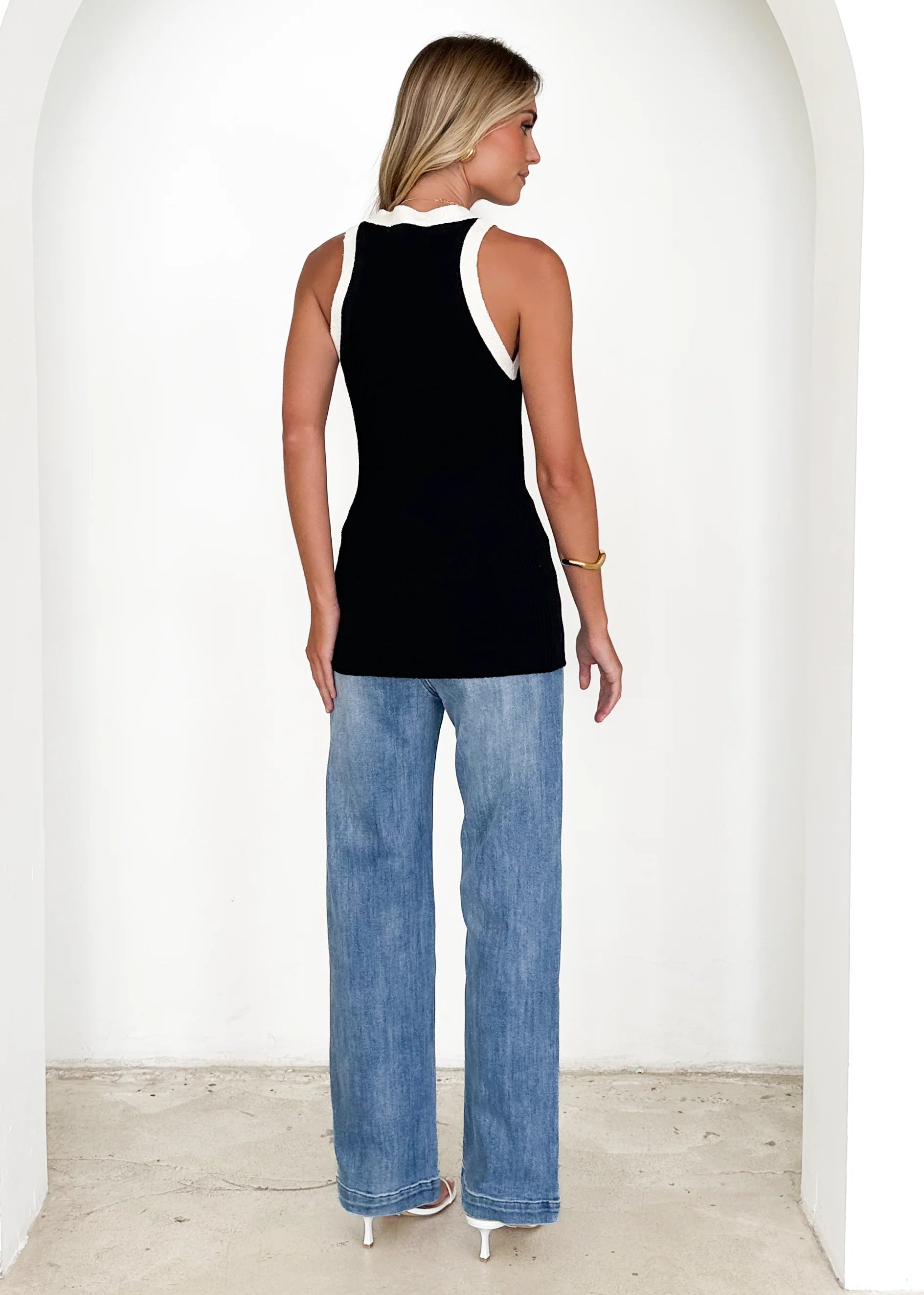 Zambezi Knit Top - Black