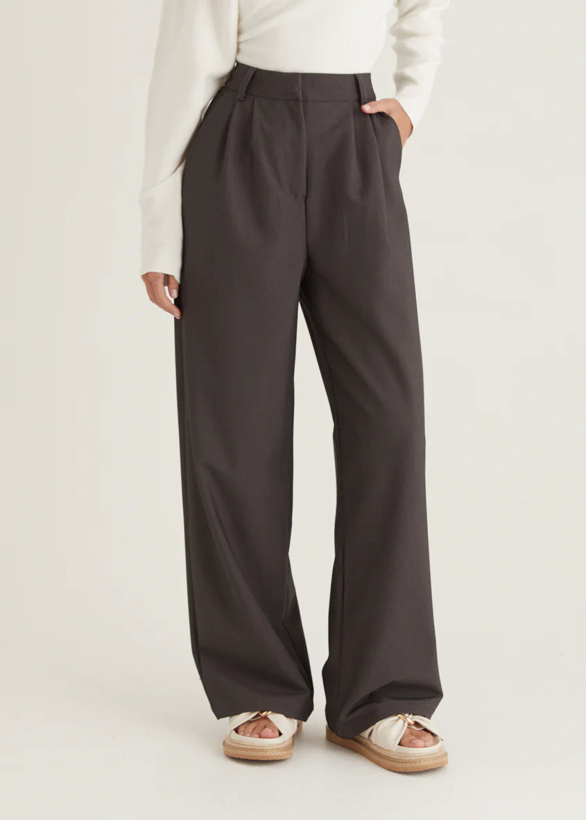 Marbella Pants - Charcoal