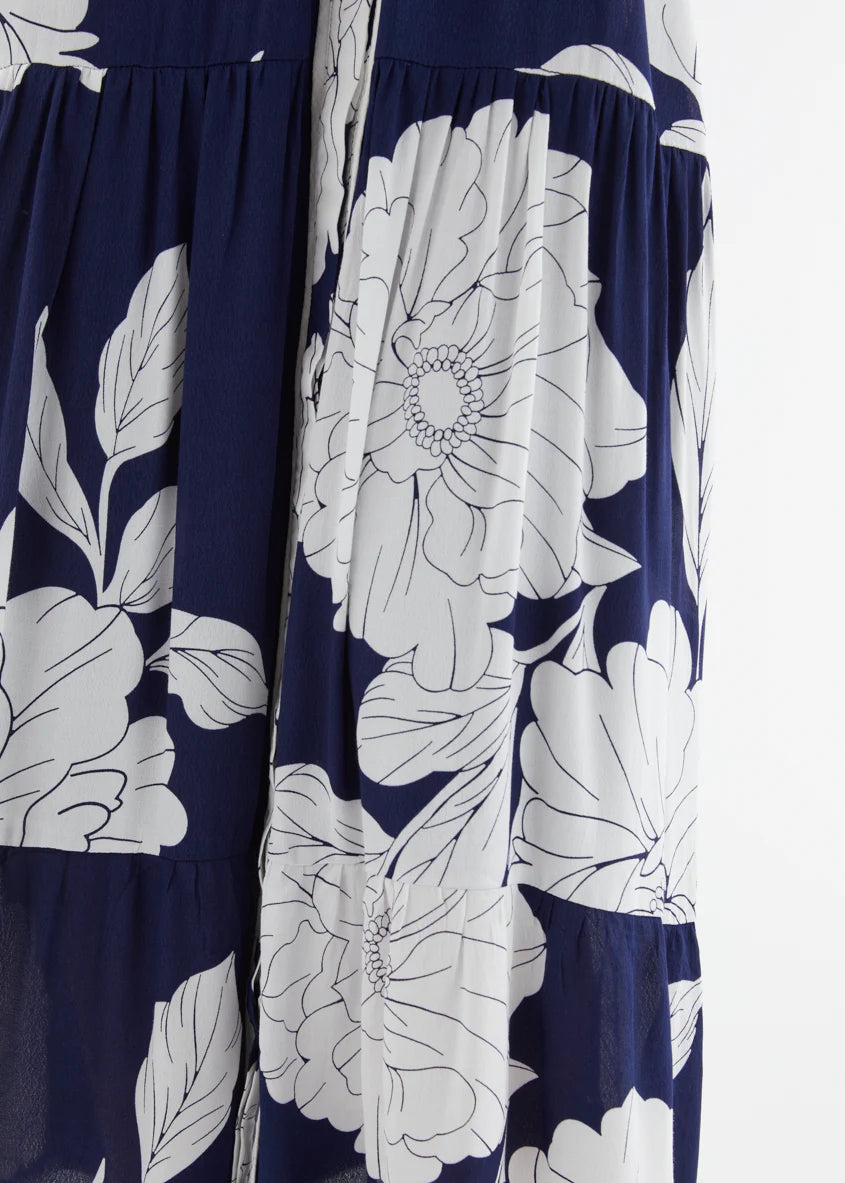 Miranda Maxi Dress - Navy Bloom