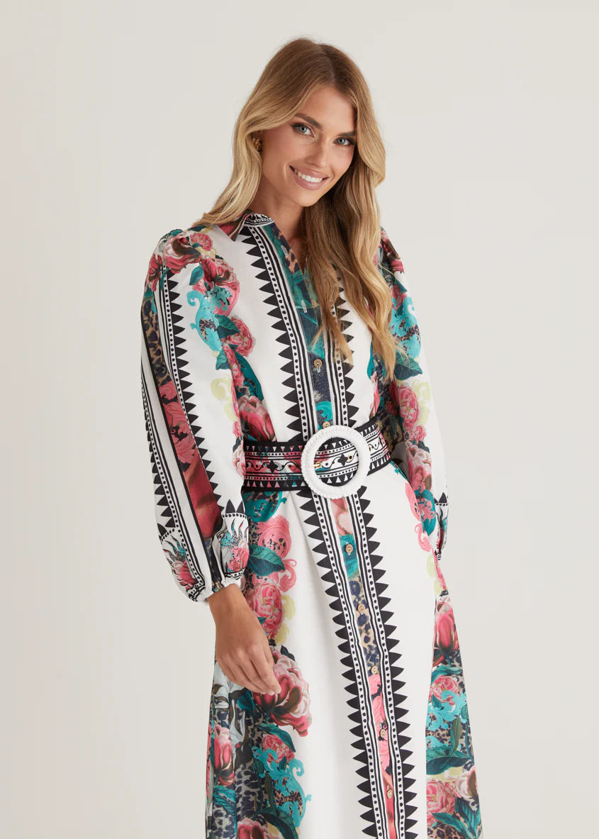 Colada Maxi Dress - Eden Floral