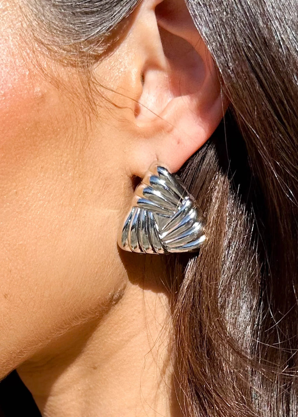 Elisia Earrings - Silver
