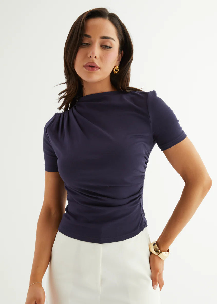 Makenna Top - Navy