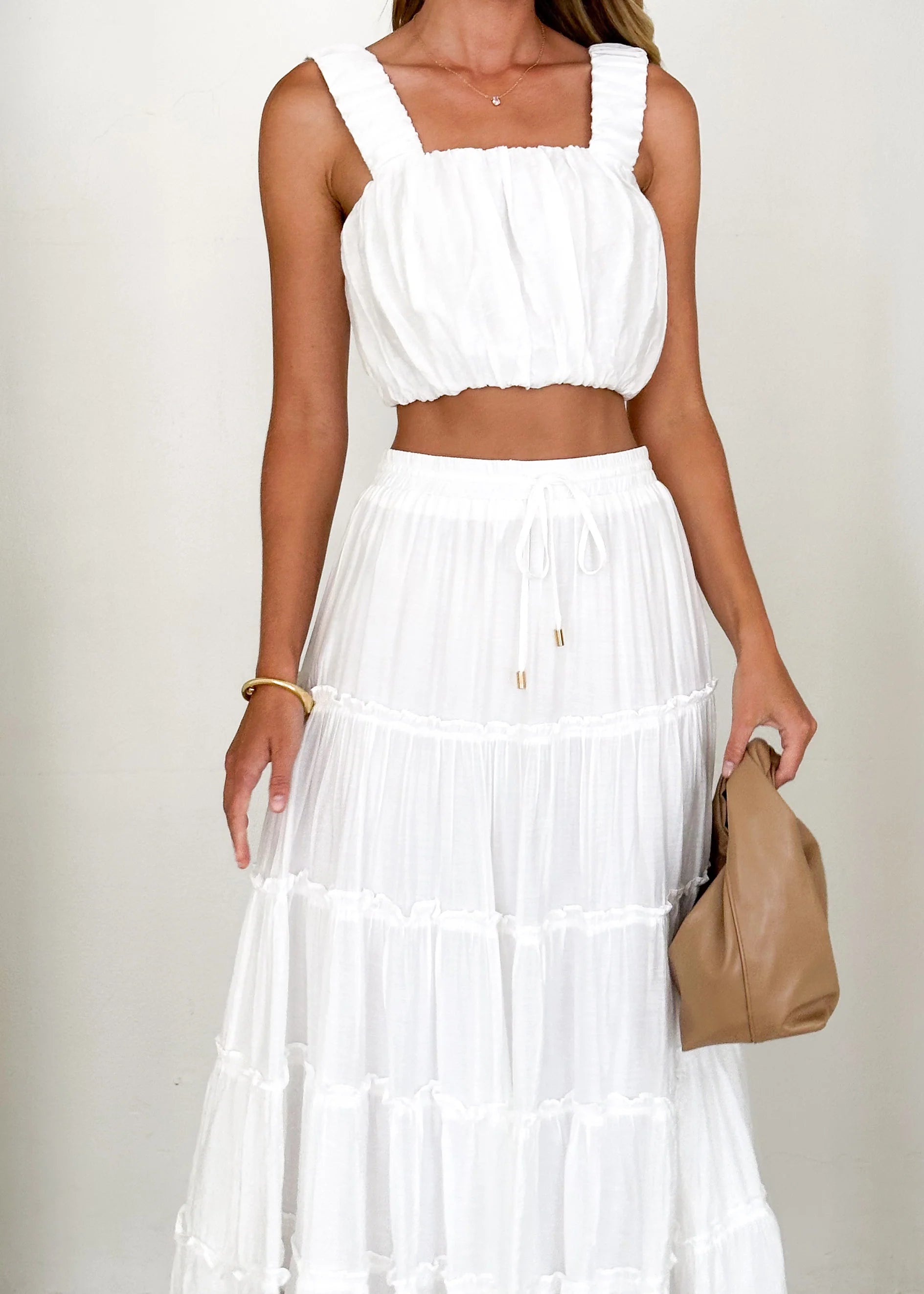 Zephyr Crop - Off White