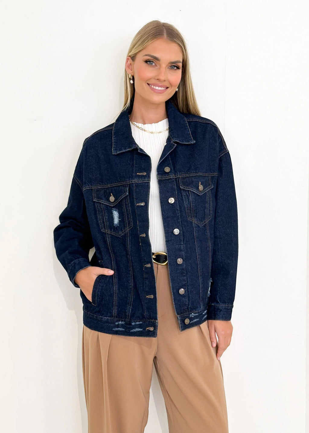 Jemma Denim Jacket - Indigo