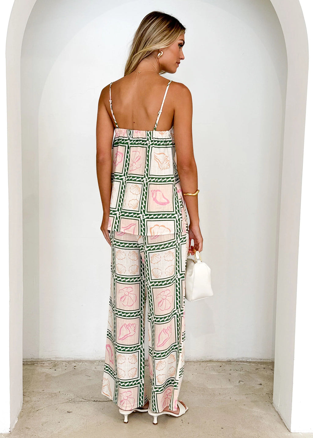 Lulu Top - Coastal Green