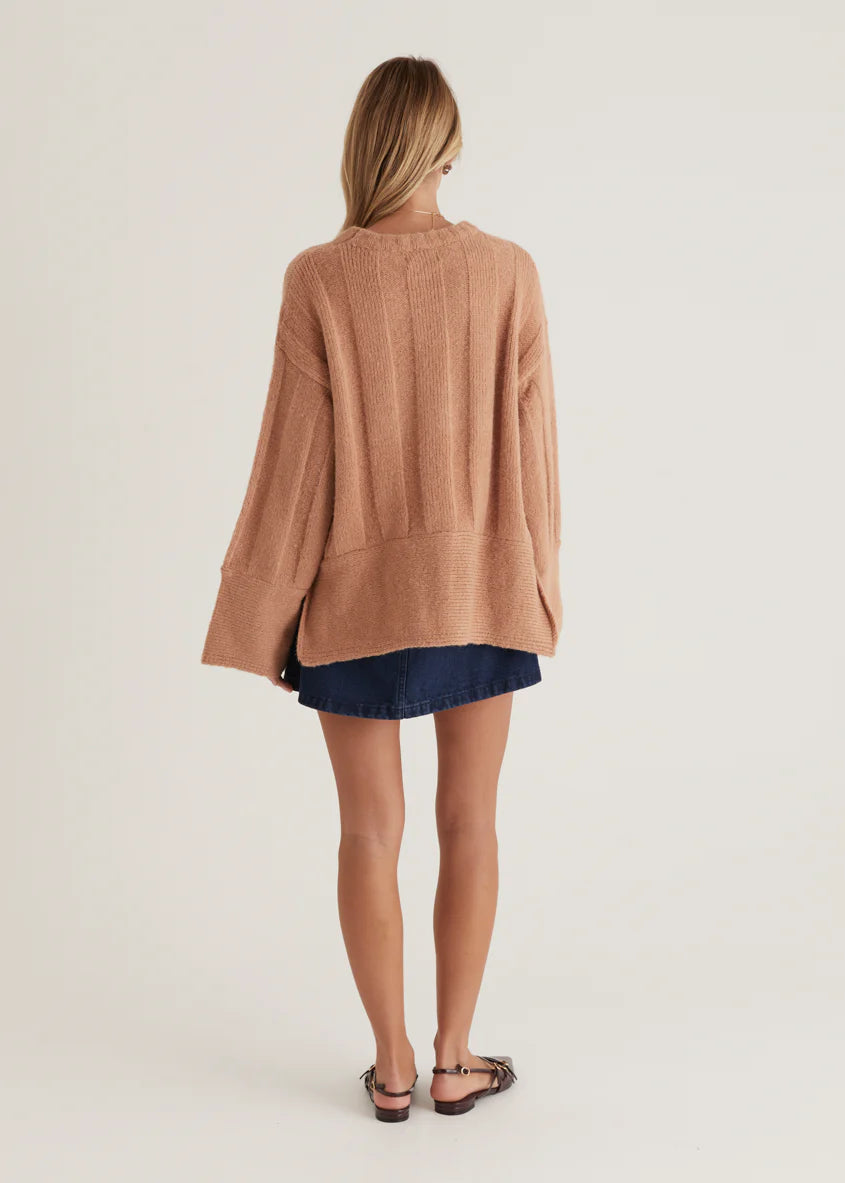 Adnorra Sweater - Rose