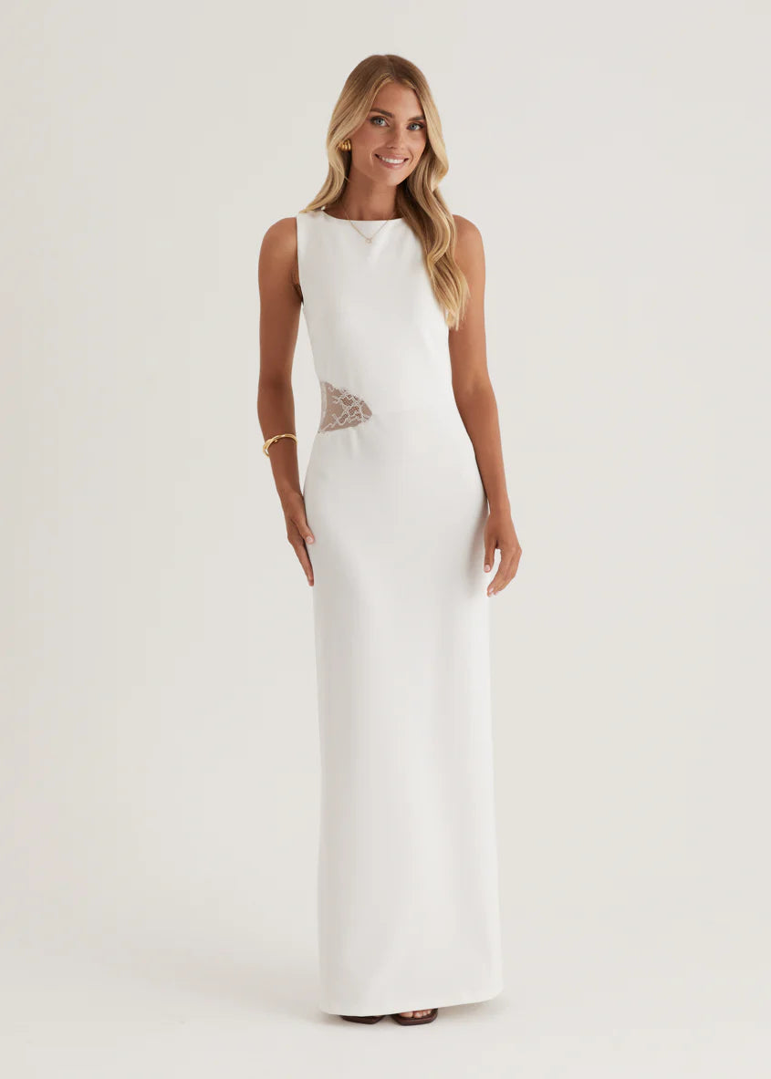 Lenon Maxi Dress - Off White