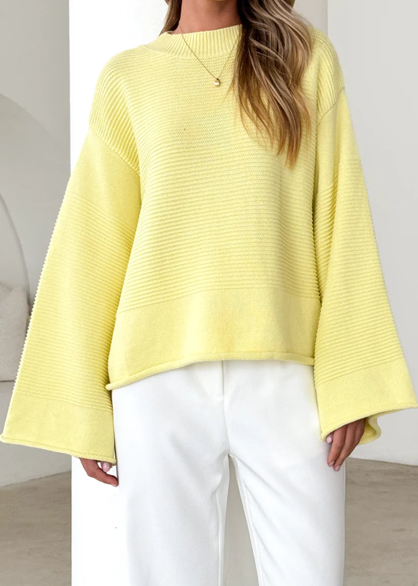 Marsielle Sweater - Lemon