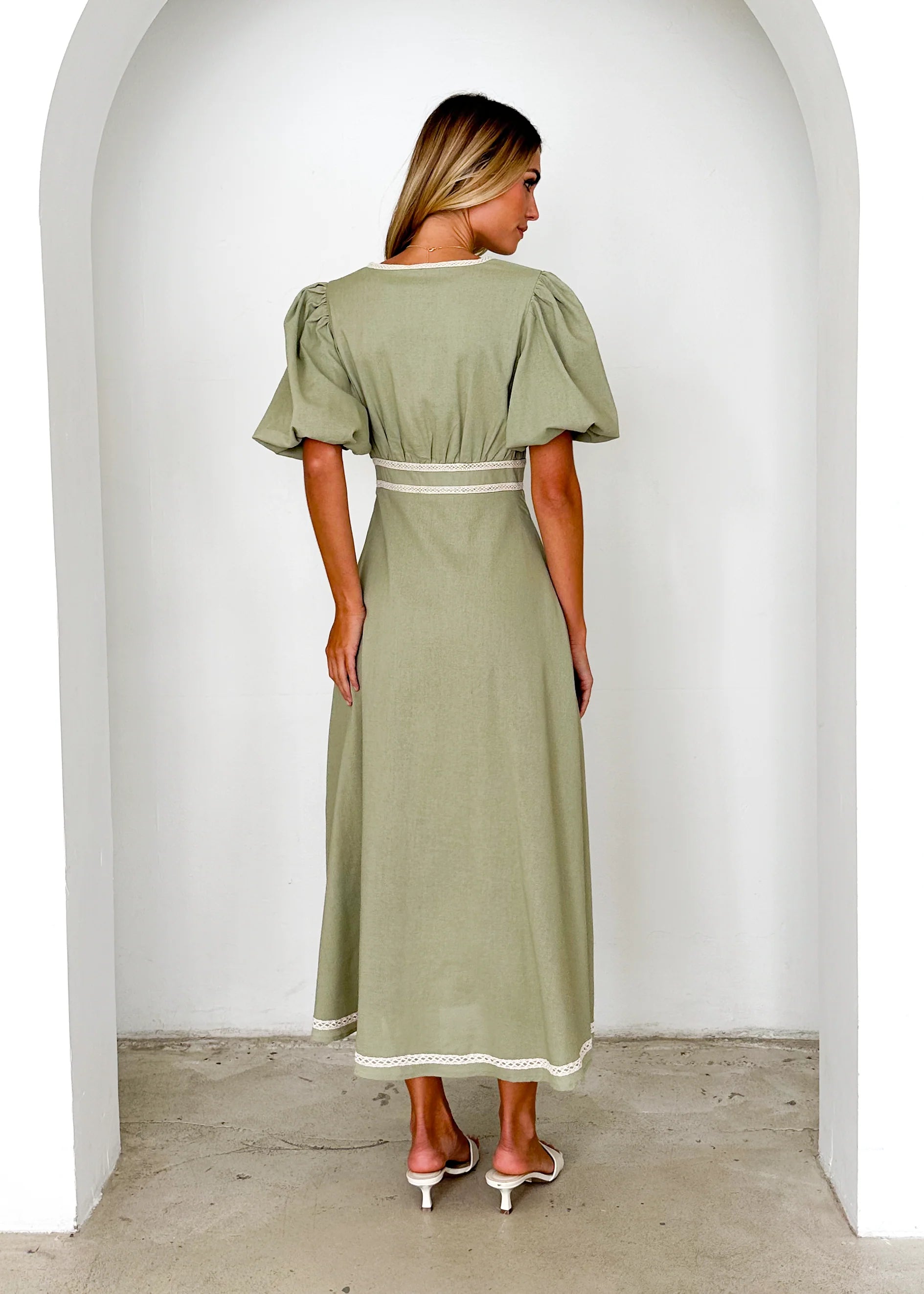 Ellodie Maxi Dress - Sage
