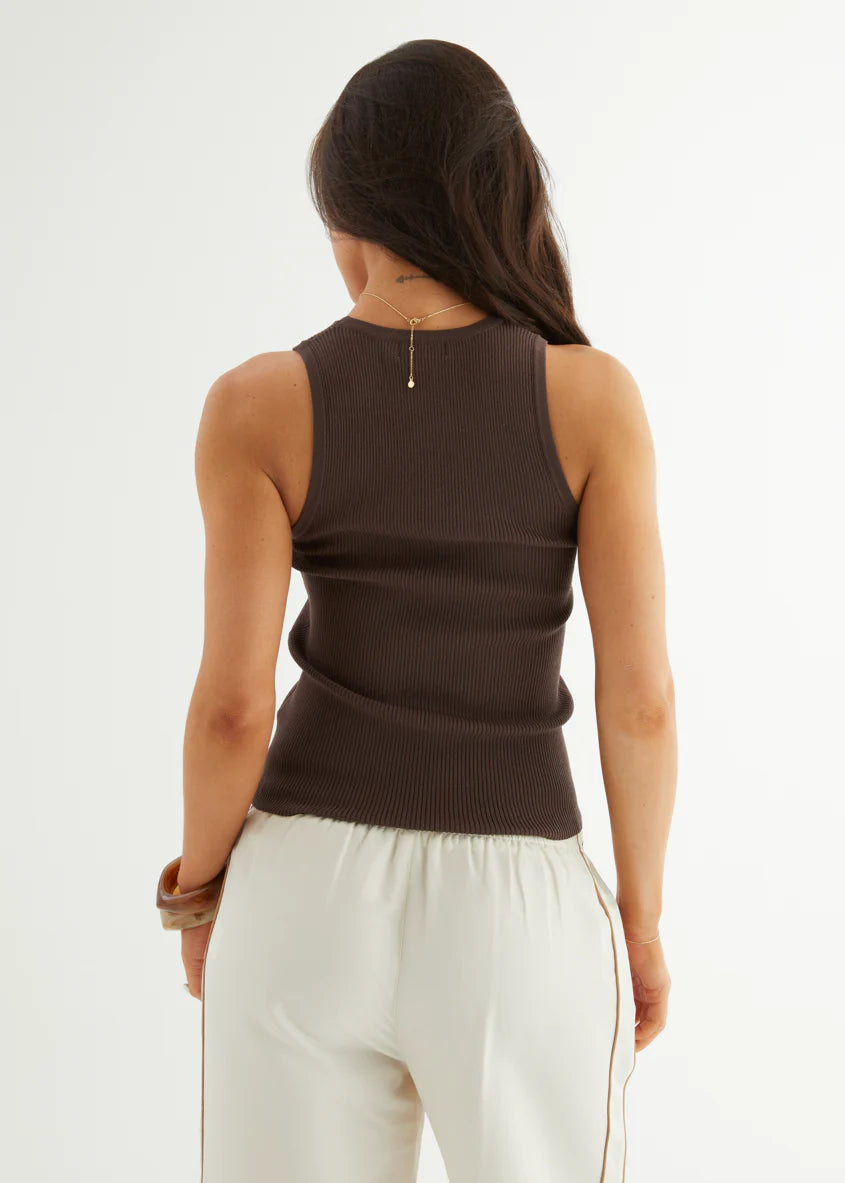 Madelyn Tank - Espresso