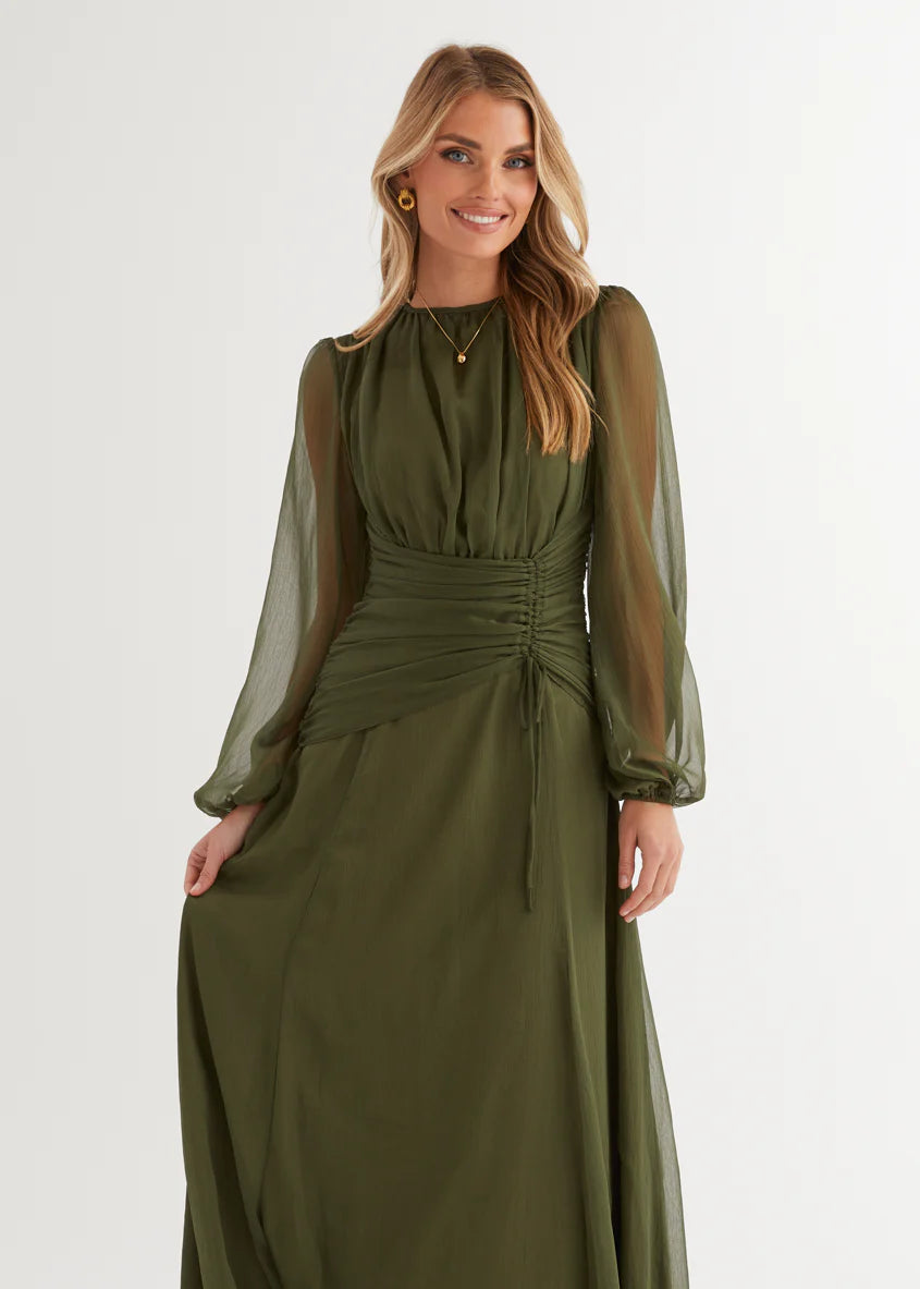 Starstruck Maxi Dress - Olive
