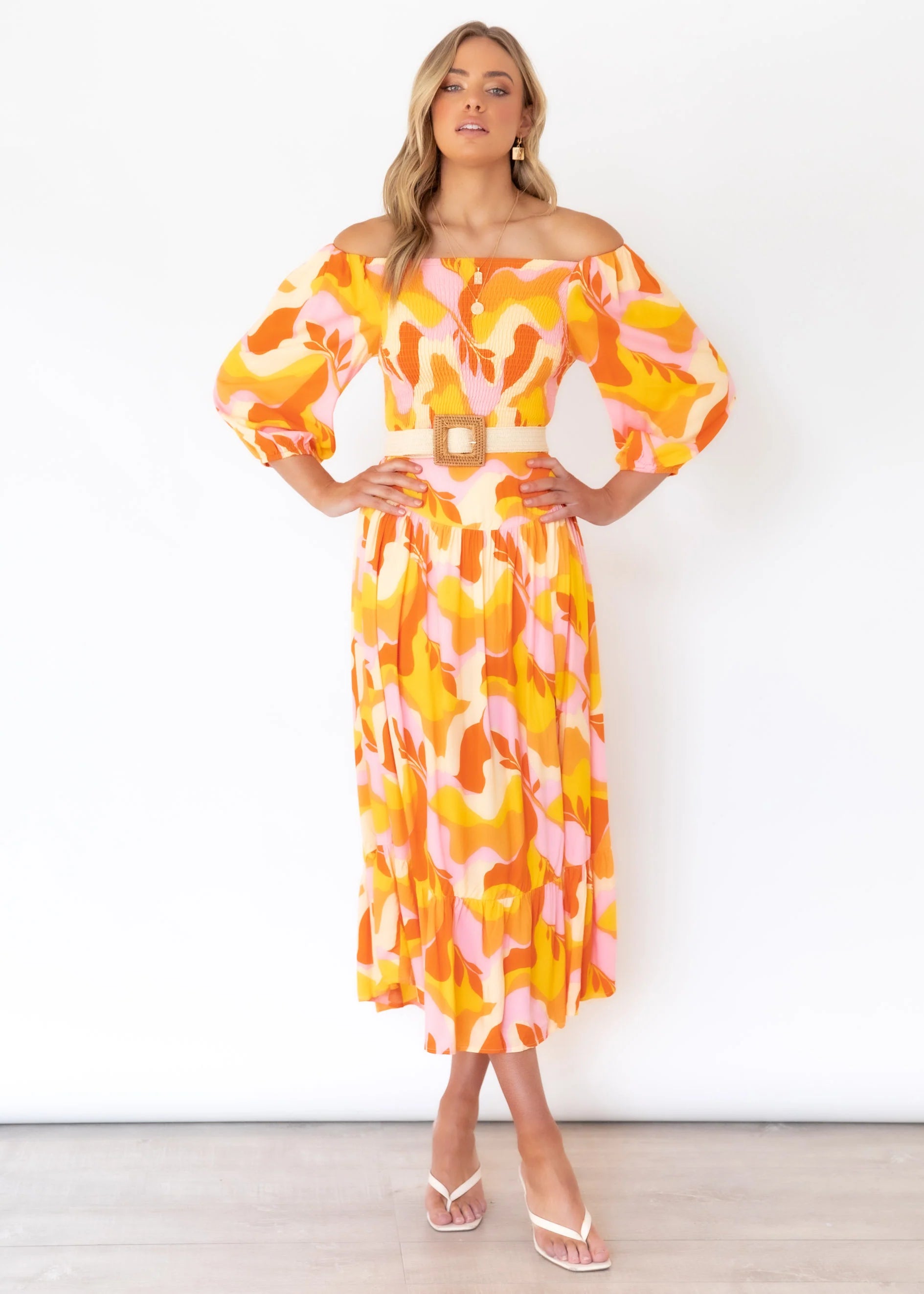 Parlo Off Shoulder Crop - Zulu