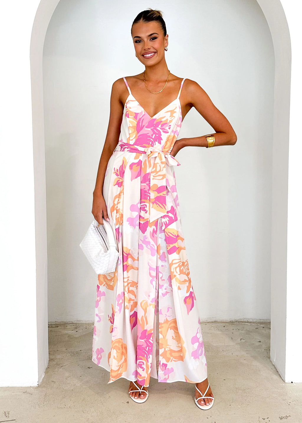 Jelena Pantsuit - Blush Floral