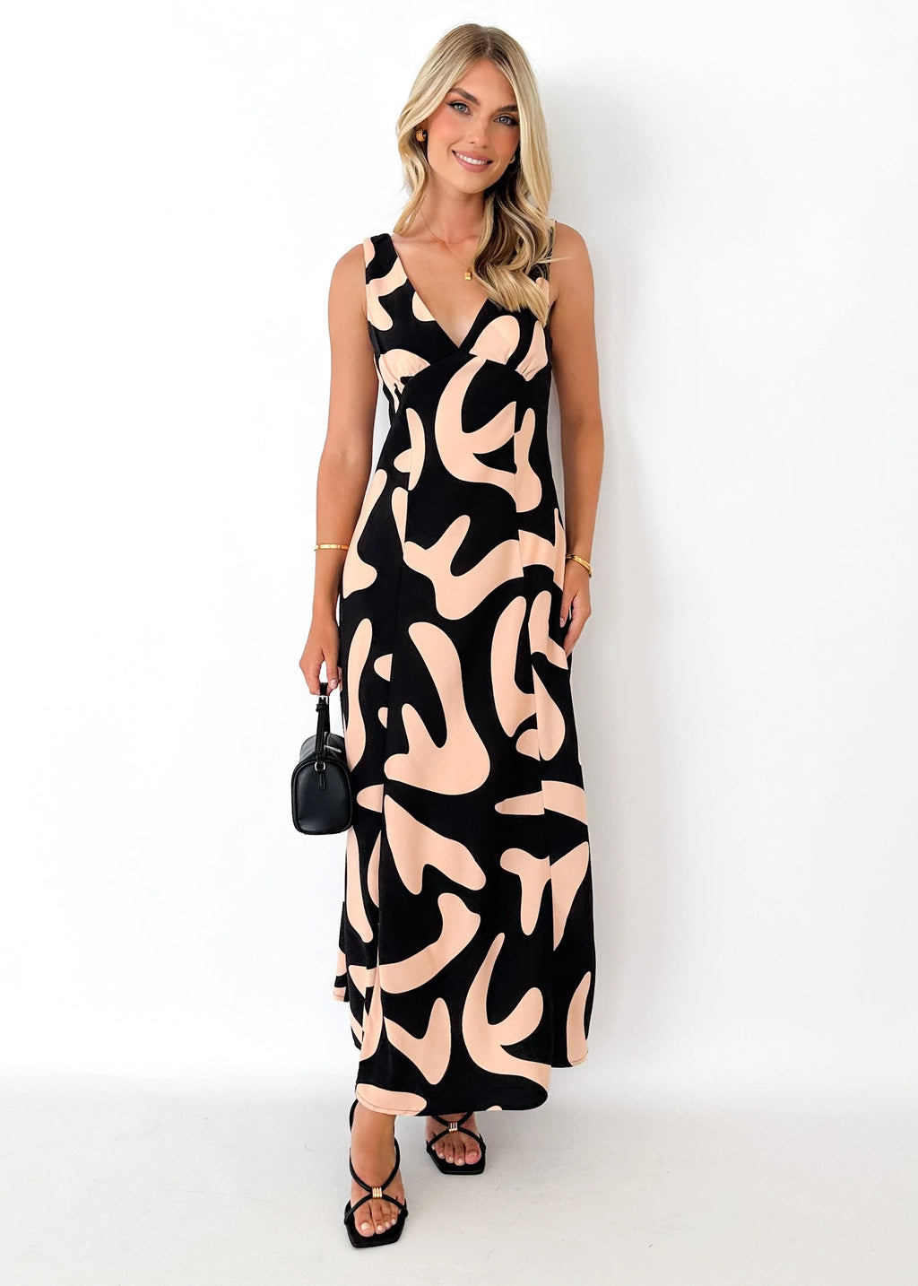 Azora Maxi Dress - Peach Vacation
