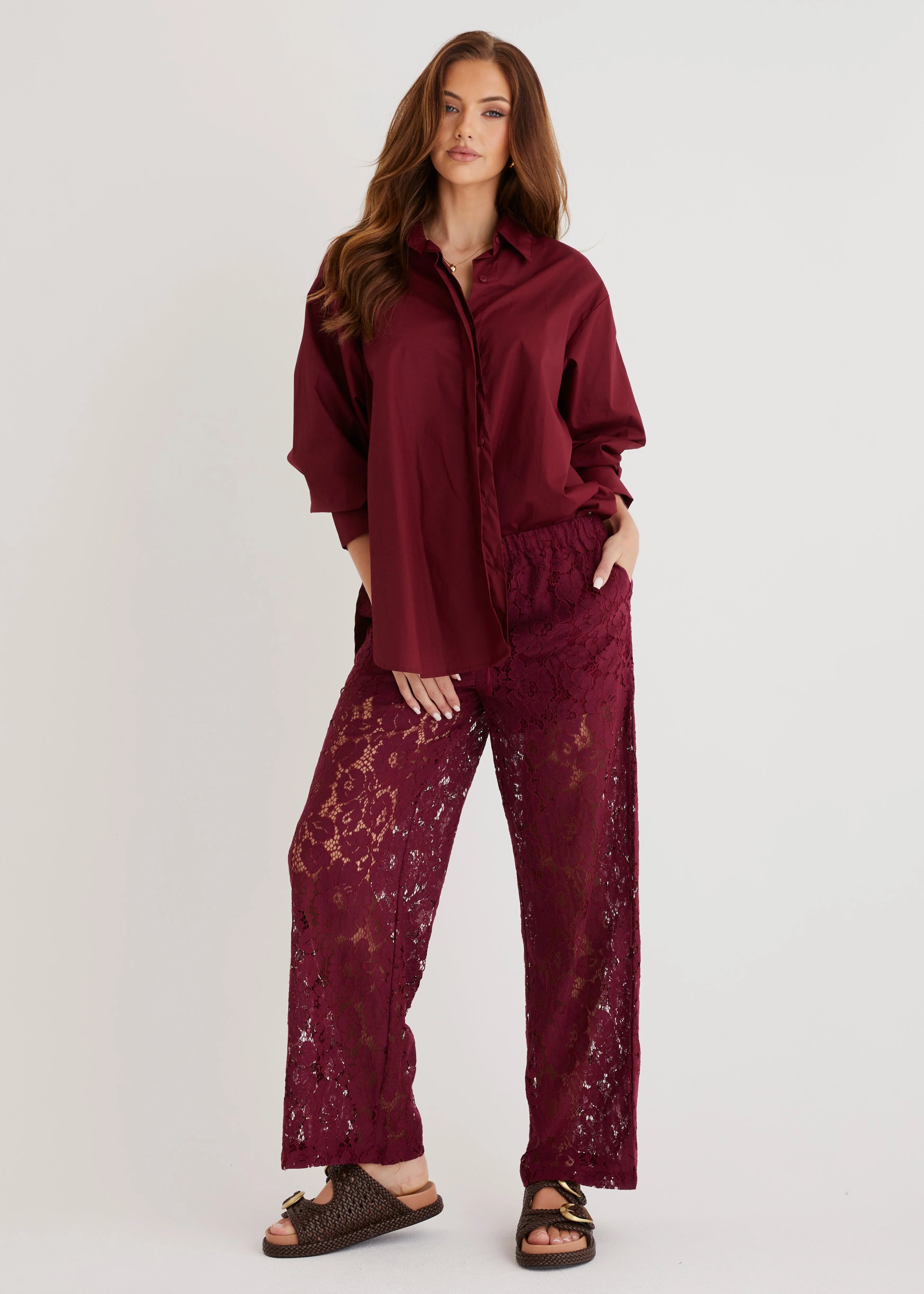 Mohito Shirt - Burgundy