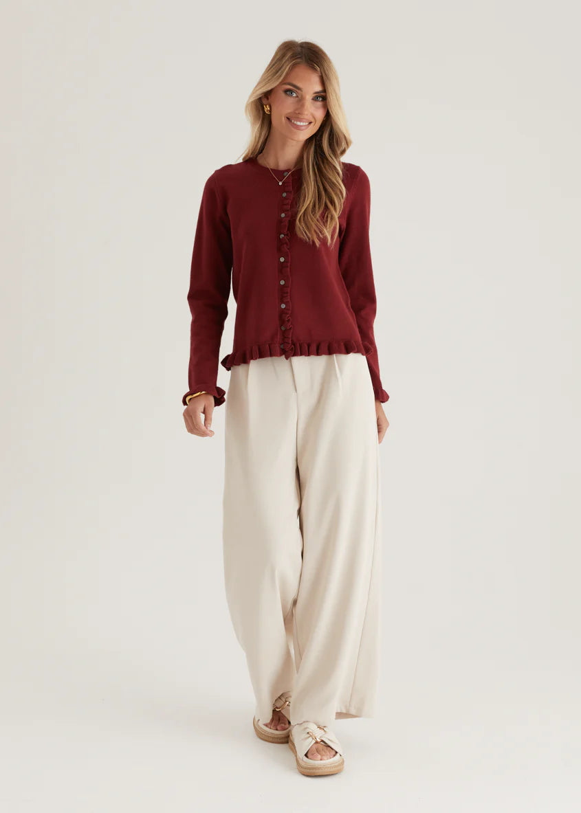 Centennial Sweater - Wine