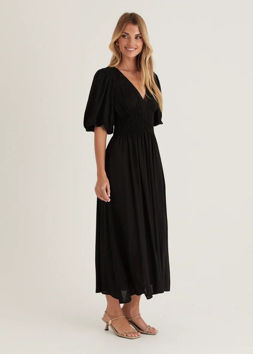Mecca Maxi Dress - Black