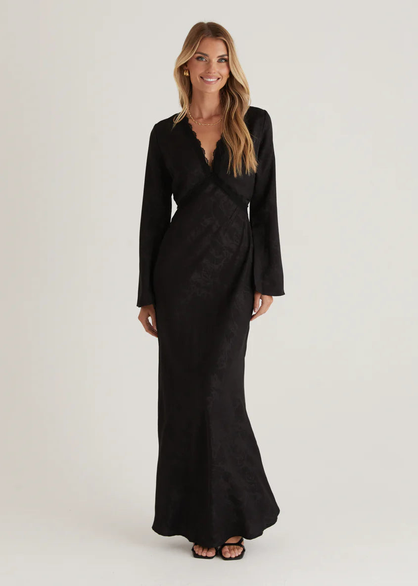 Sonnie Maxi Dress - Black