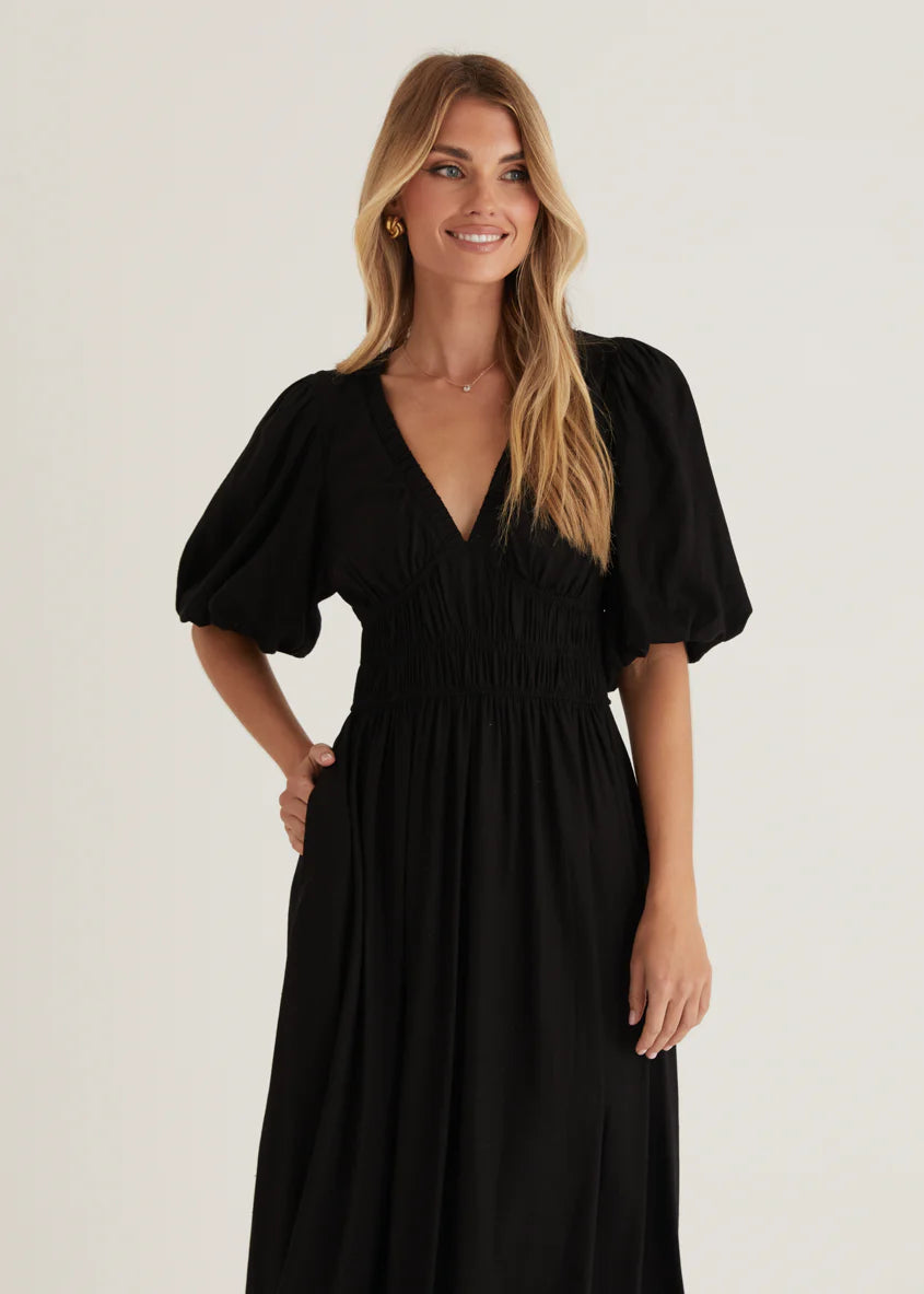 Mecca Maxi Dress - Black