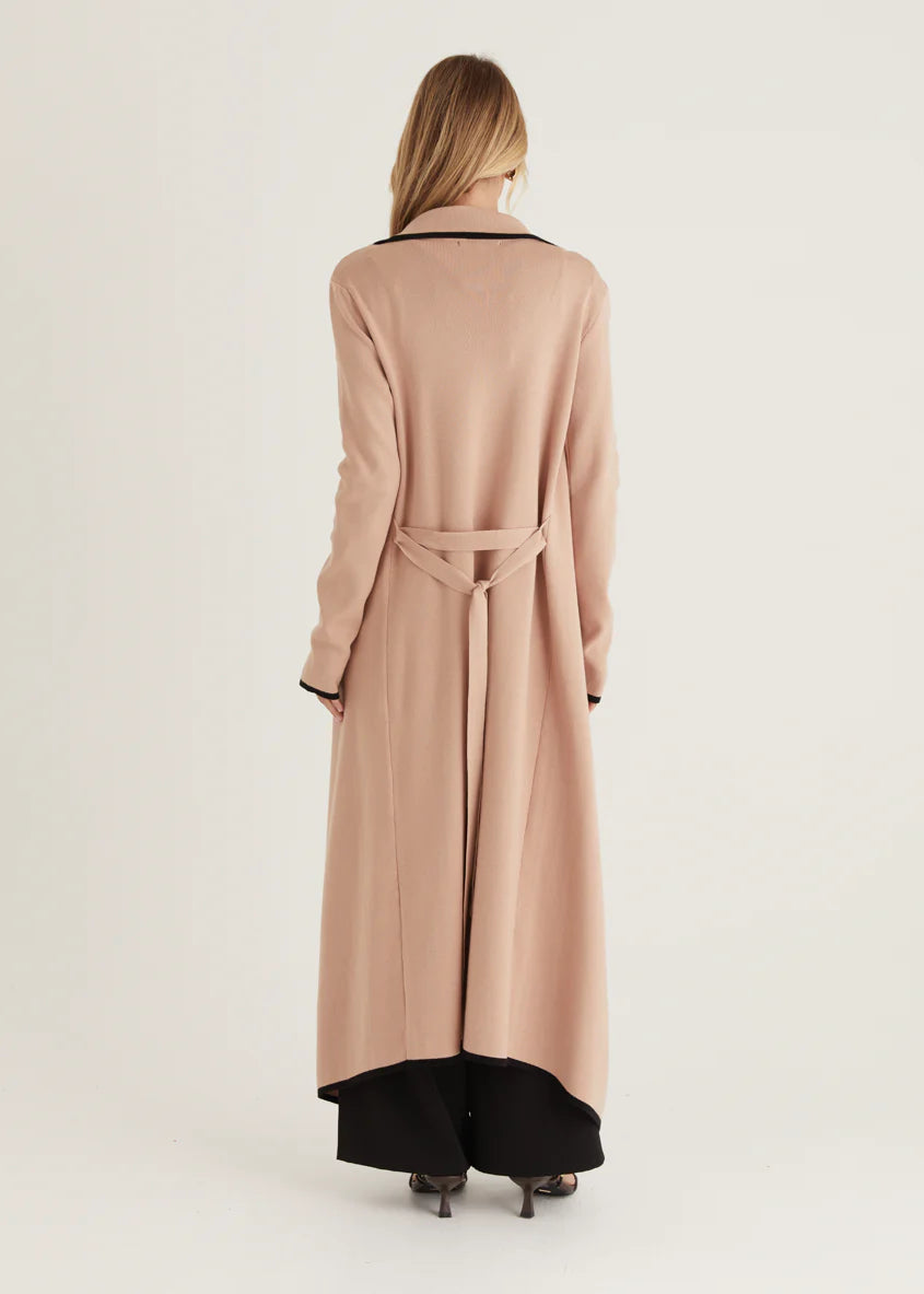 Portland Knit Coat - Camel