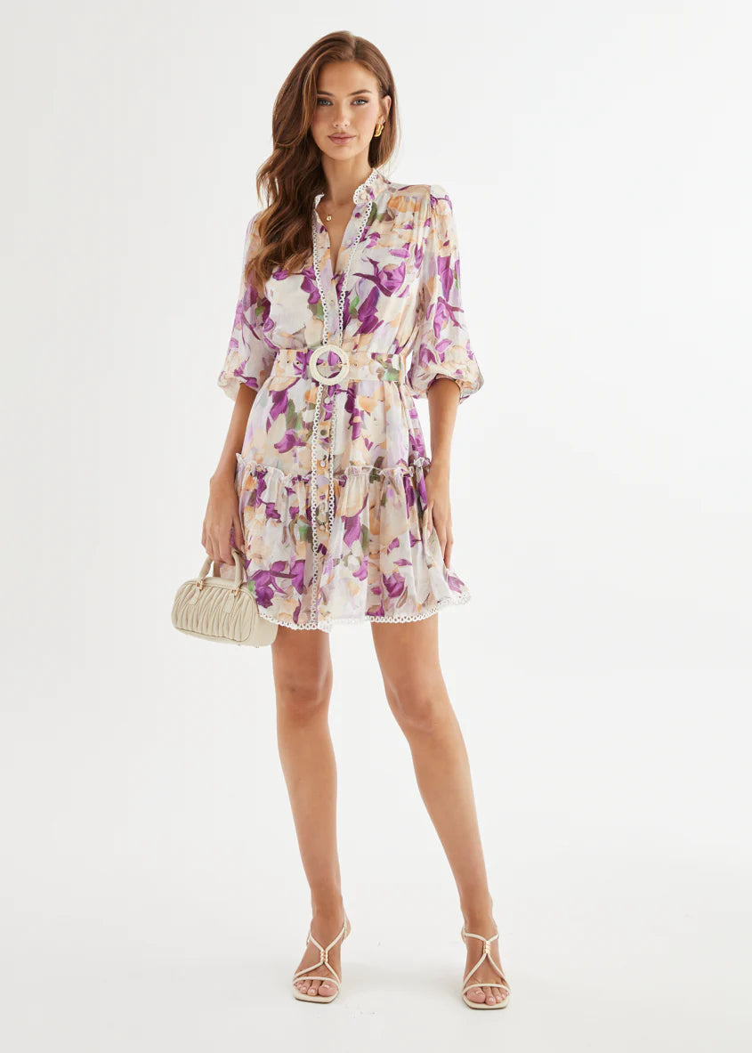 Miah Dress - Violet Garden