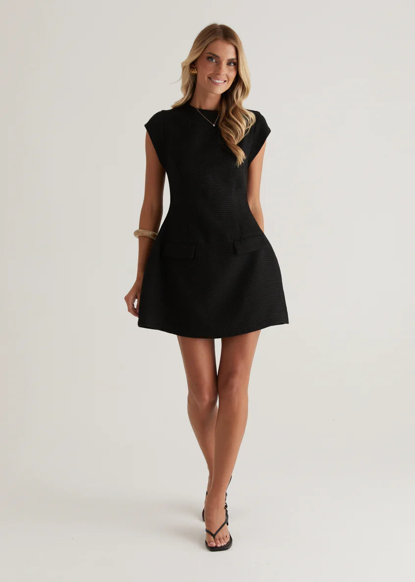 Athena Dress - Black