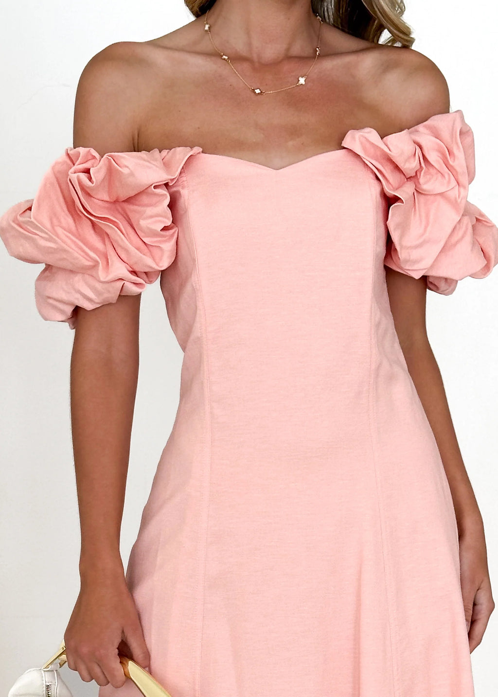 Celtic Midi Dress - Pink