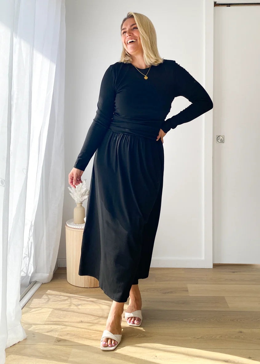 Siobhan Maxi Dress - Black