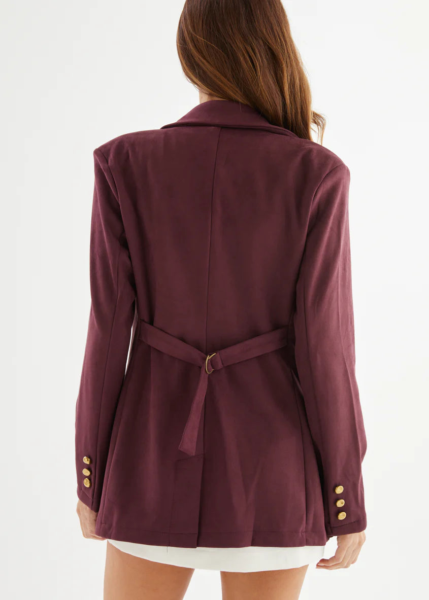 Milani Blazer - Plum