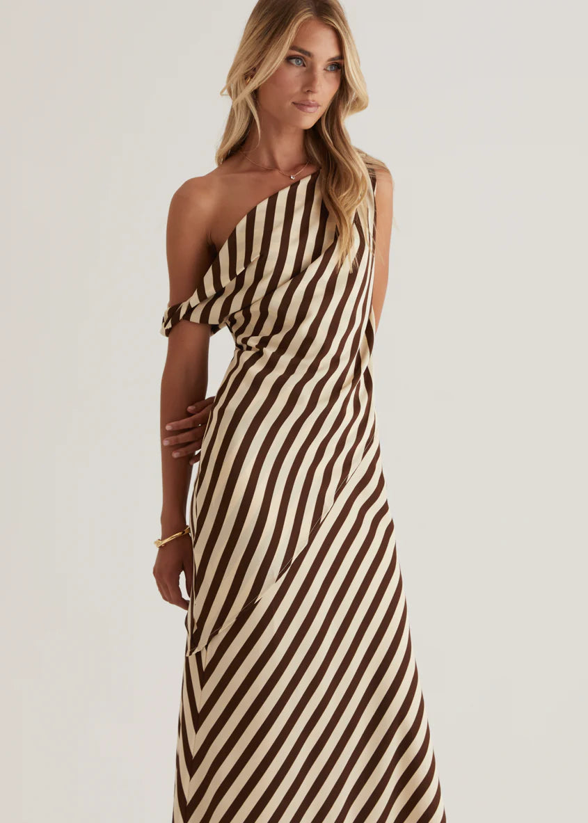 Catalina Set - Choc Stripe