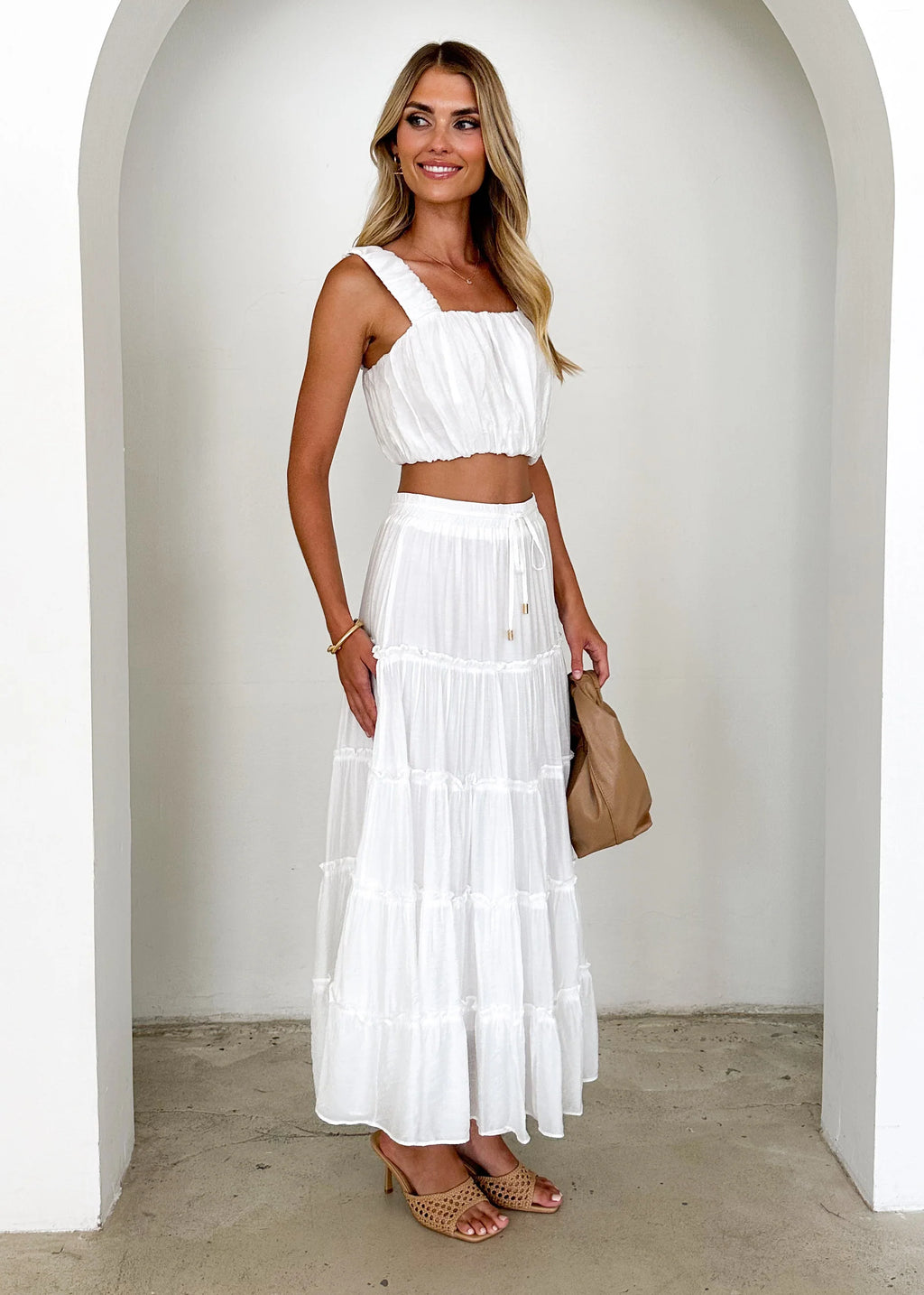 Zephyr Crop - Off White