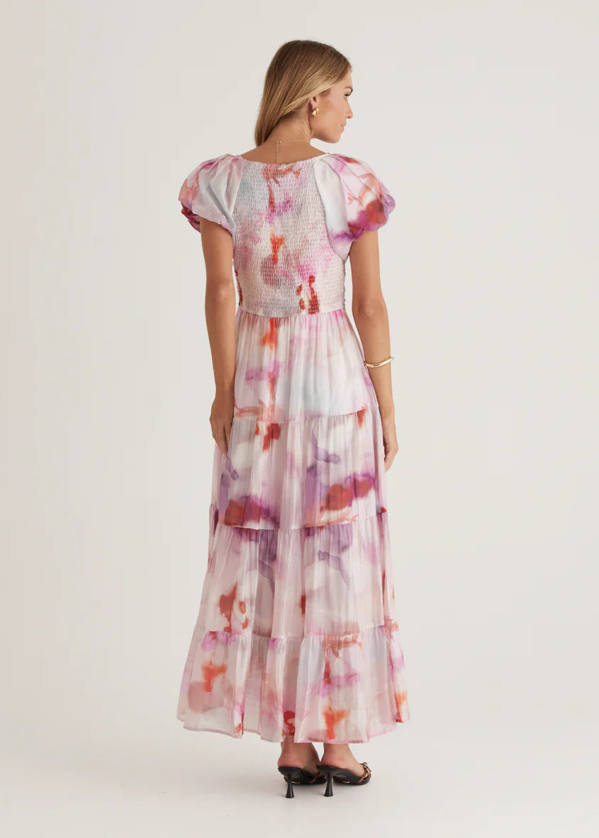 Sahnee Maxi Dress - Pink Haze