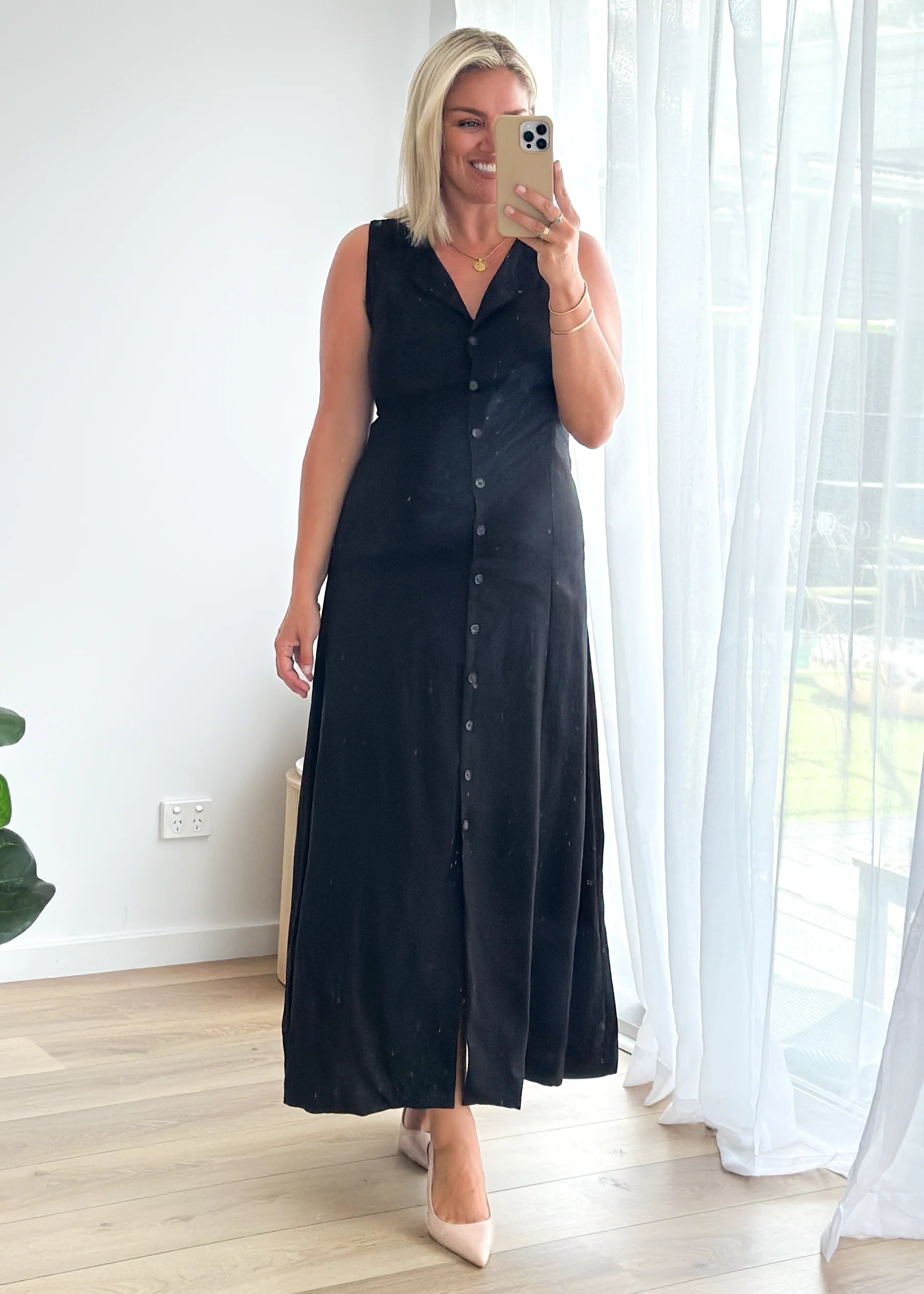 Cali Maxi Dress - Black