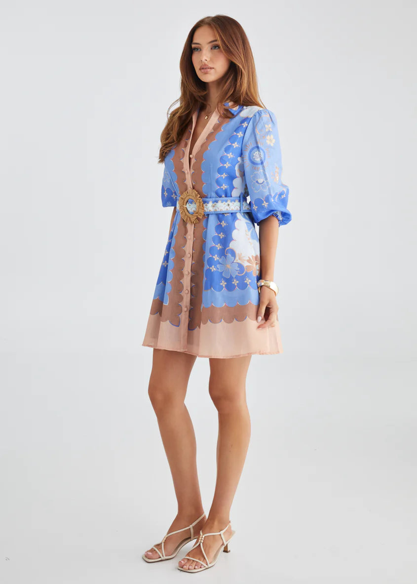 Angelica Dress - Blue Moon