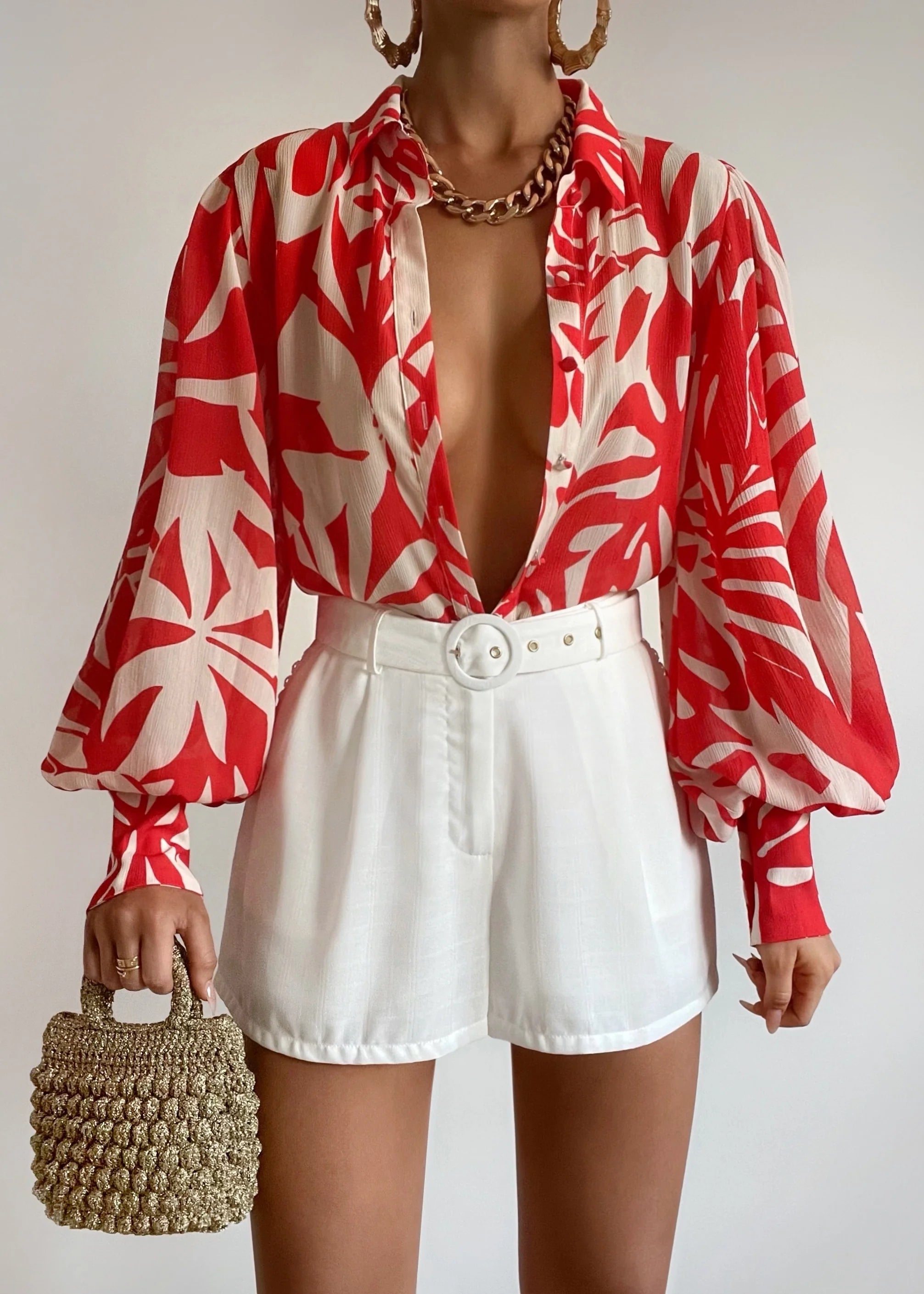 Sonata Shirt - Matelo Red