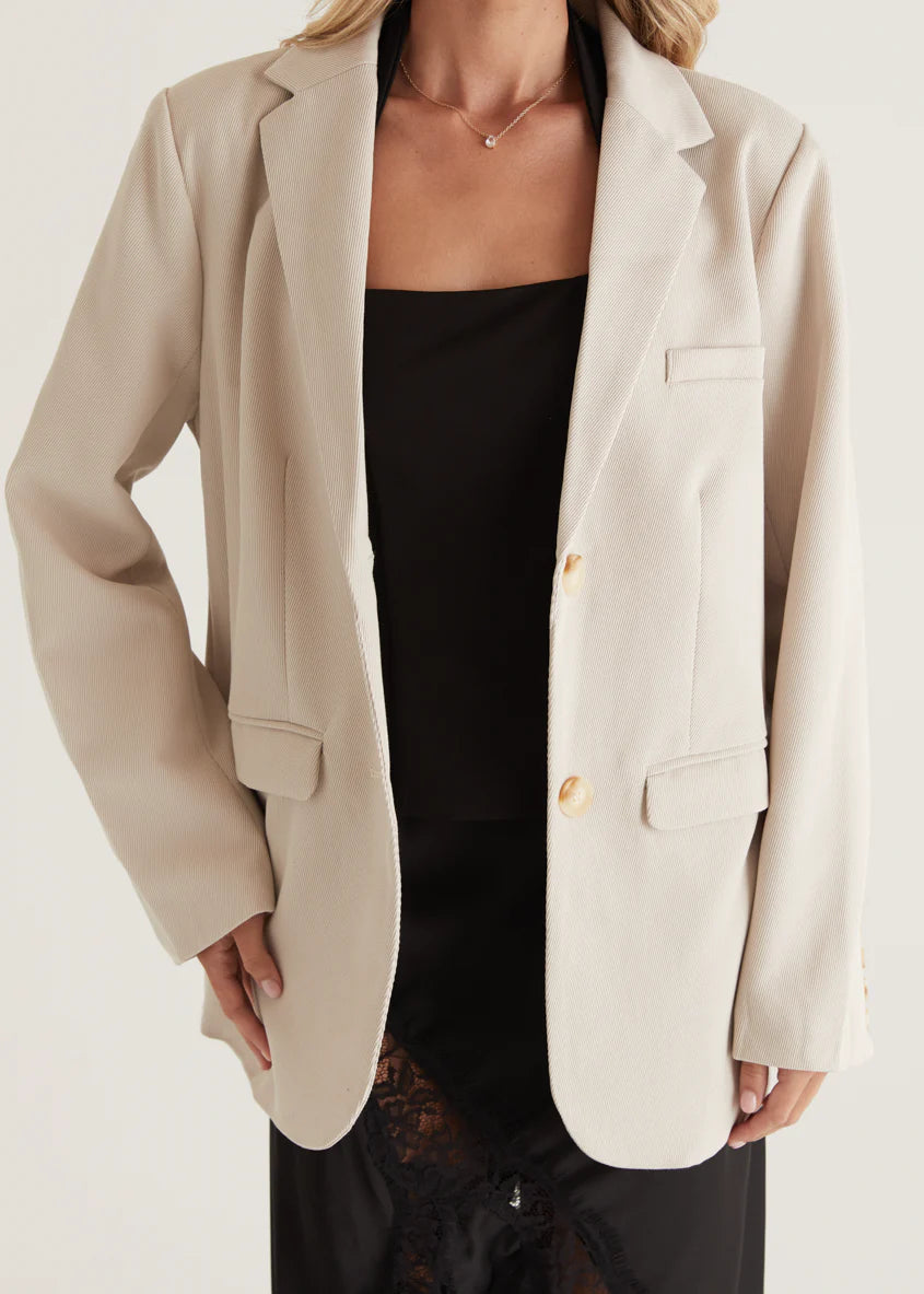 Oliviae Blazer - Bone