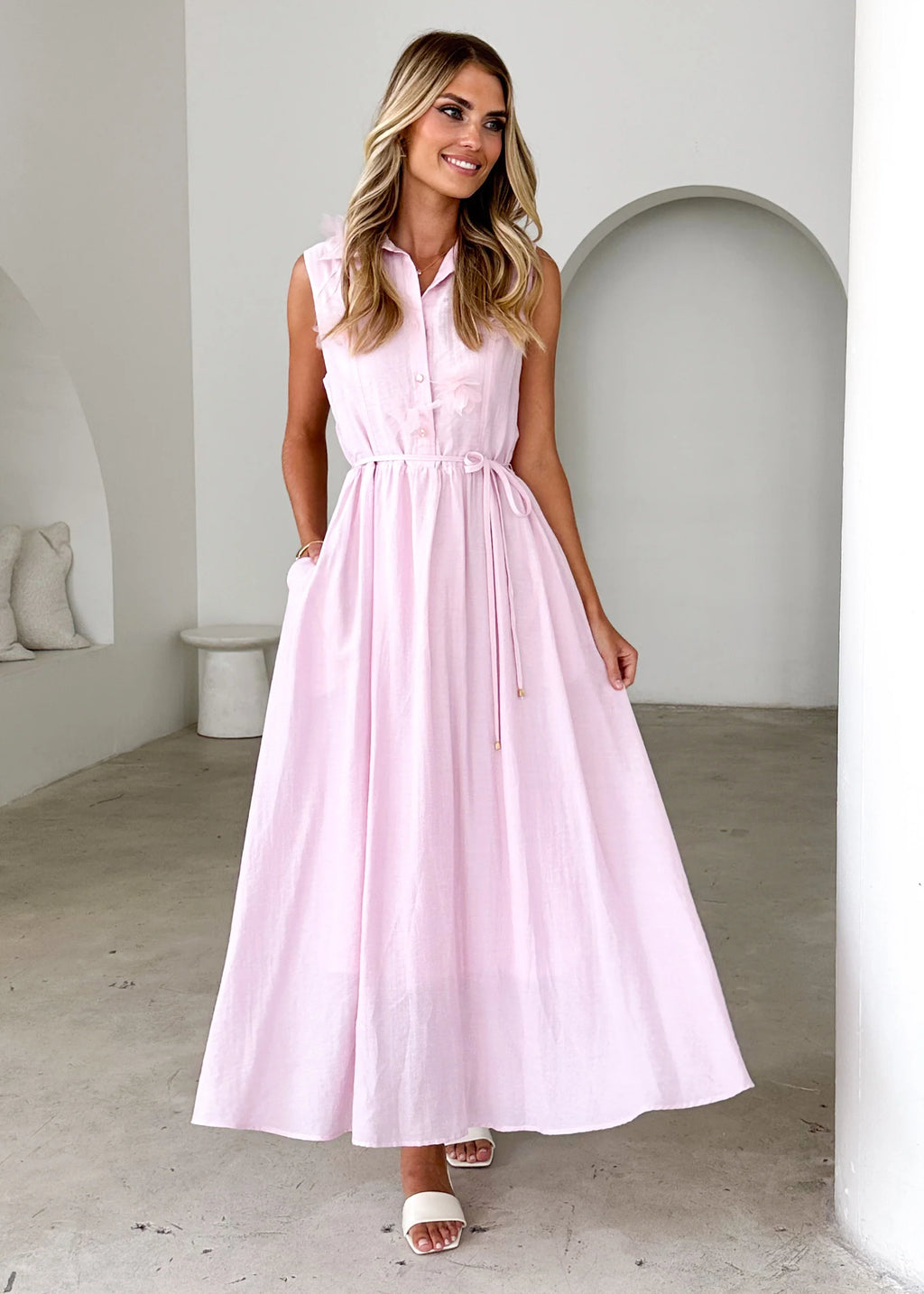 Jodi Maxi Dress - Blush