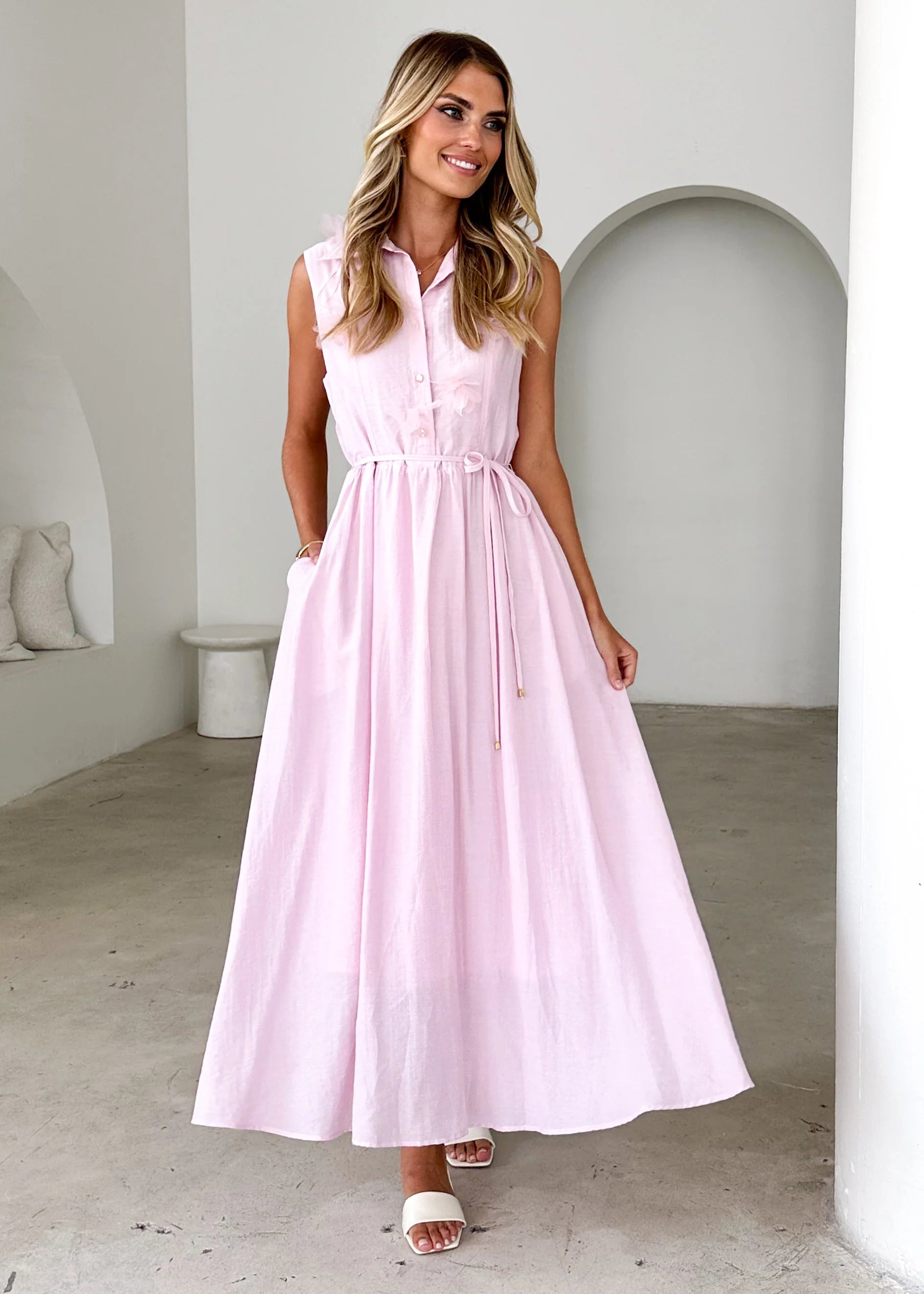 Jodi Maxi Dress - Blush