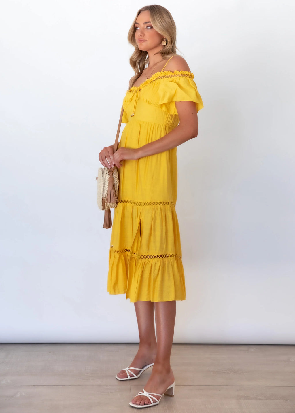 Fools Love Midi Dress - Sunshine
