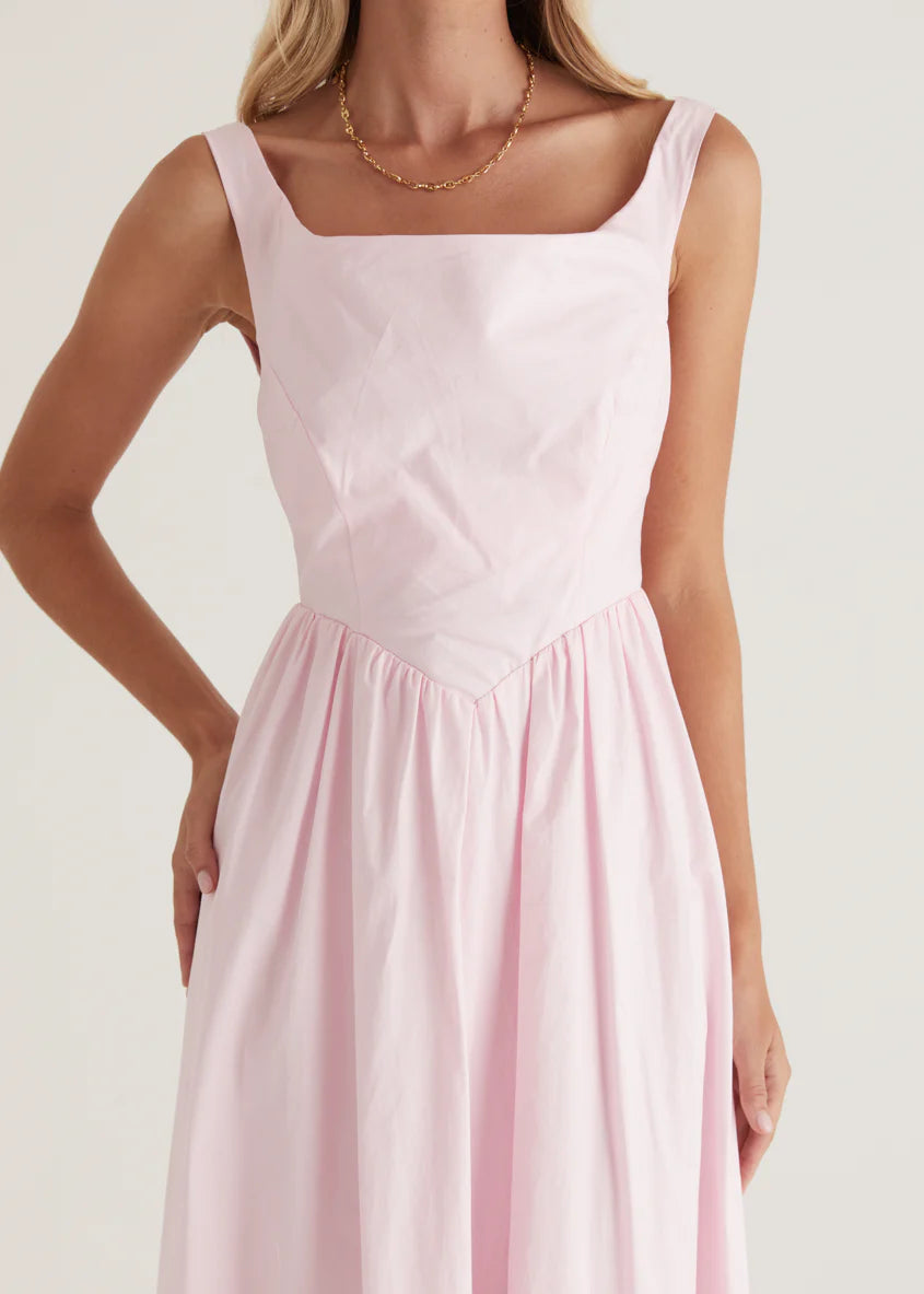 Haven One Shoulder Maxi Dress - Blush
