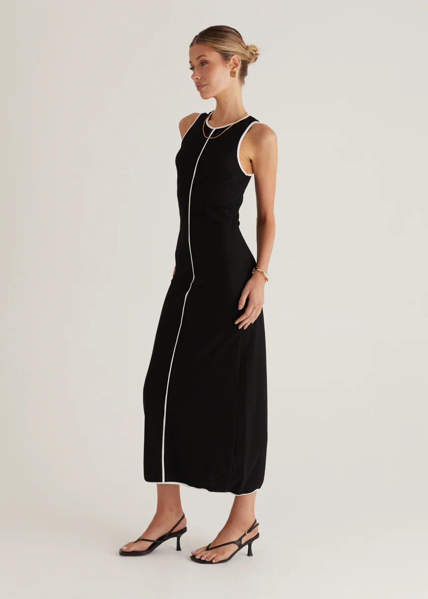 Cedar Maxi Dress - Black