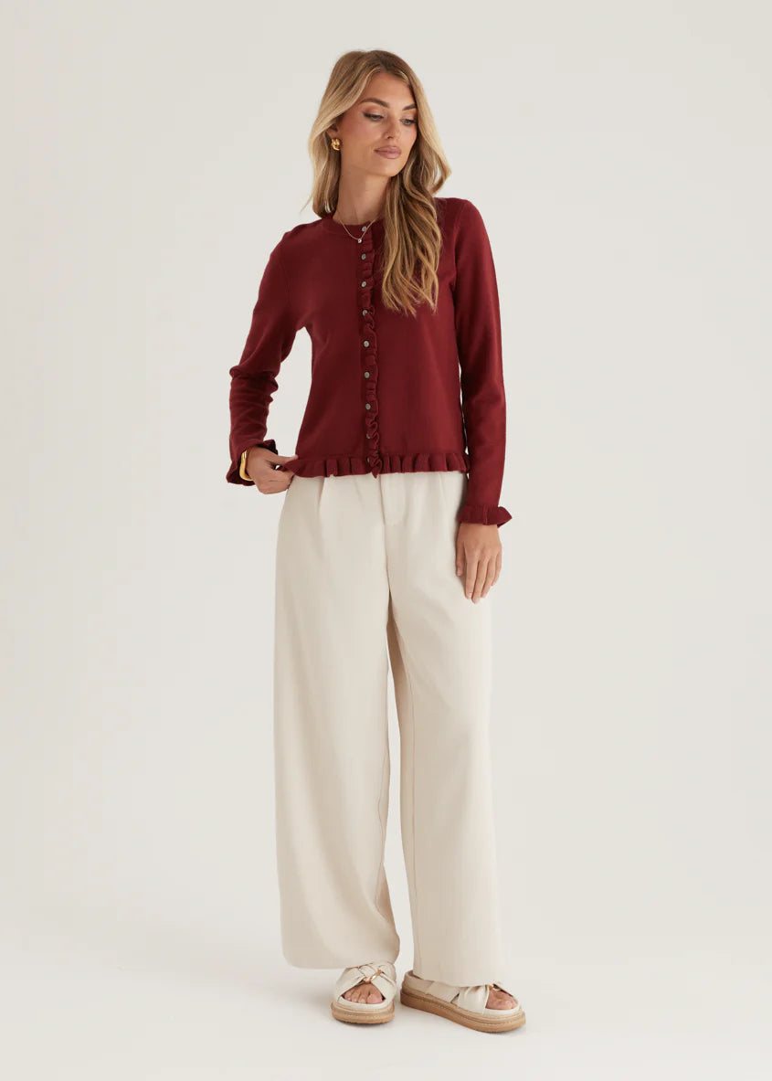 Centennial Sweater - Wine