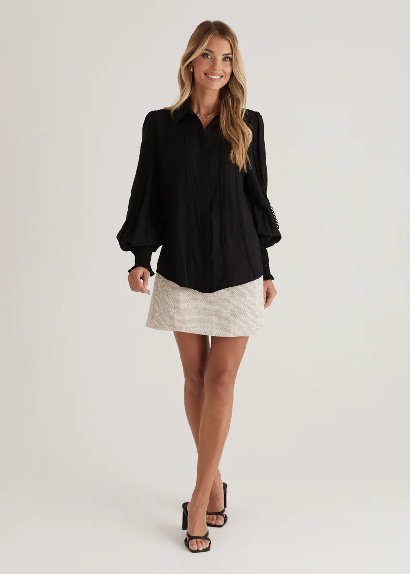 Roxanne Shirt - Black