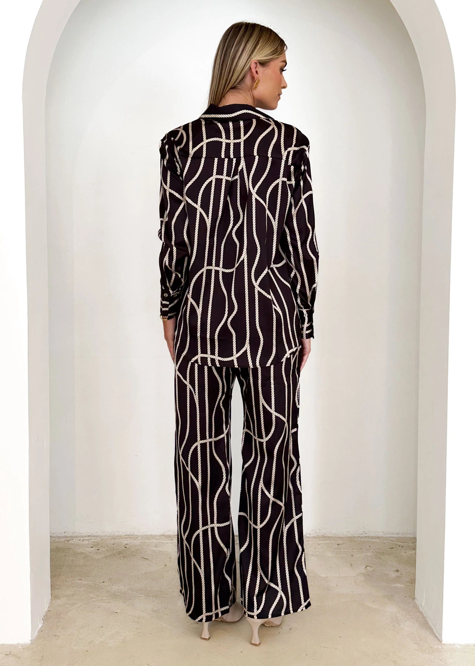 Allasra Shirt - Black Rope