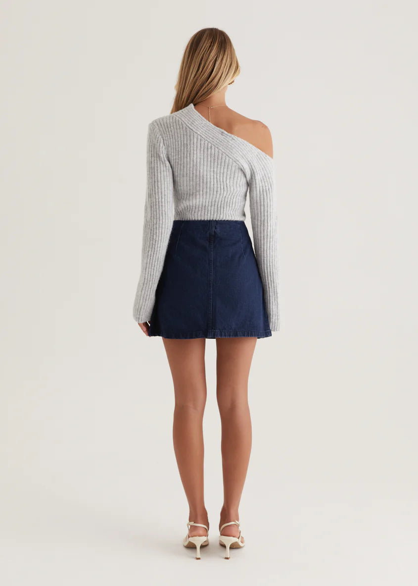 Kelsey Denim Skirt - Indigo