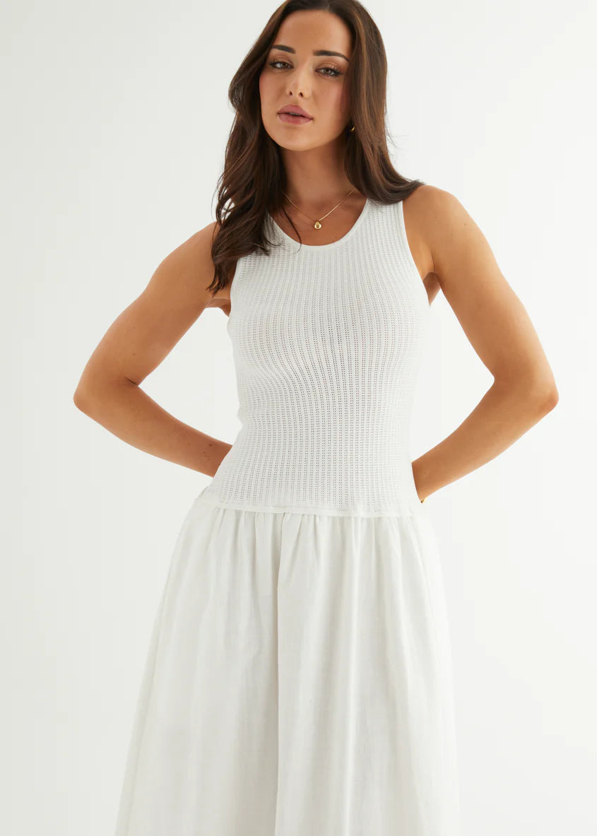 Martine Maxi Dress - Off White