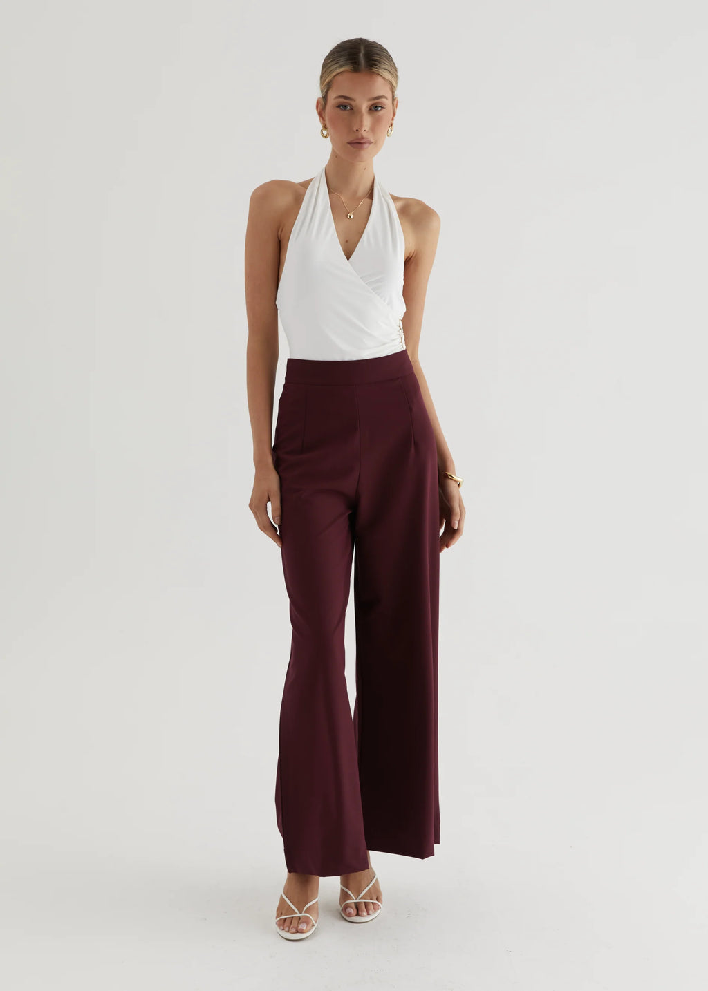 Newport Pants - Wine