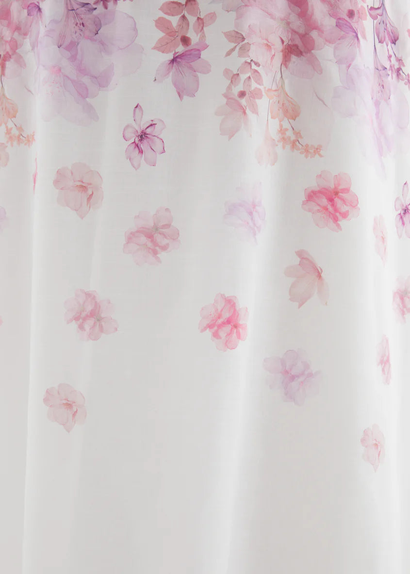 Lani Maxi Dress - Pink Flowers